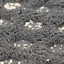 Alfombra gris para arenero