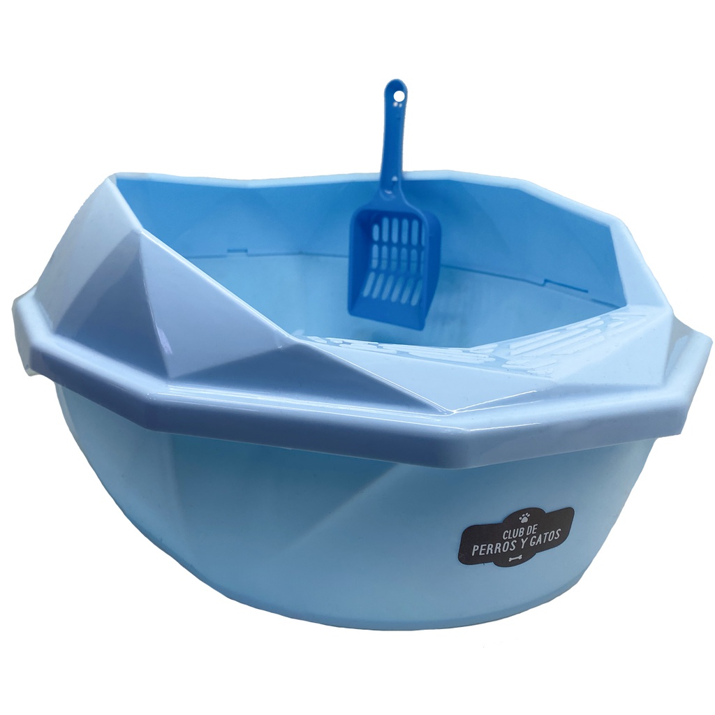 Baño para gato octagonal